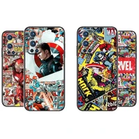 marvel comics heroes for oneplus nord n100 n10 5g 9 8 pro 7 7pro case phone cover for oneplus 7 pro 17t 6t 5t 3t case