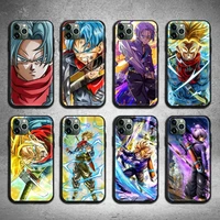 dragon ball trunks phone case for iphone 13 12 11 pro max mini xs max 8 7 6 6s plus x 5s se 2020 xr cover