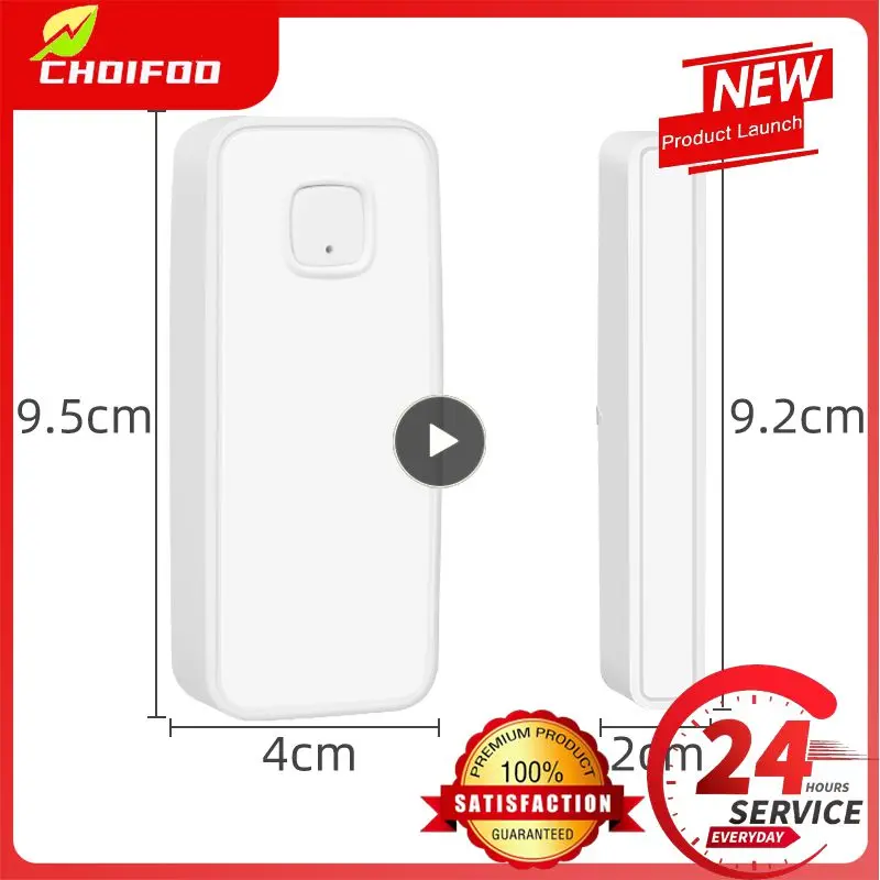 

Real Time Detection Door Sensor 2 In1 Magnetic Door Sensor Tuya Smart Shock Sensor Door Detector Zigbee Battery Smart Home