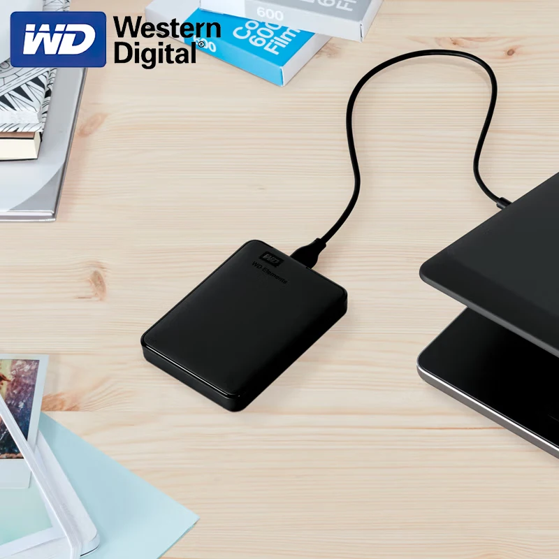 Портативный внешний жесткий диск Western Digital WD Elements 2 5 дюйма USB 1 ТБ 4 - купить по