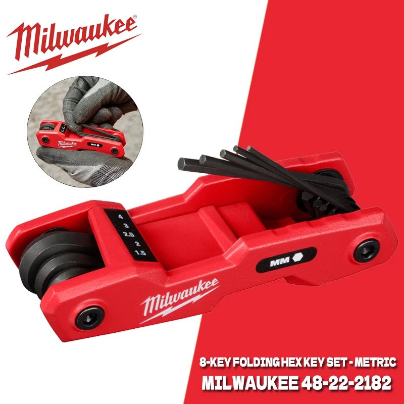 

Milwaukee набор складных шестигранных ключей 8 шт.