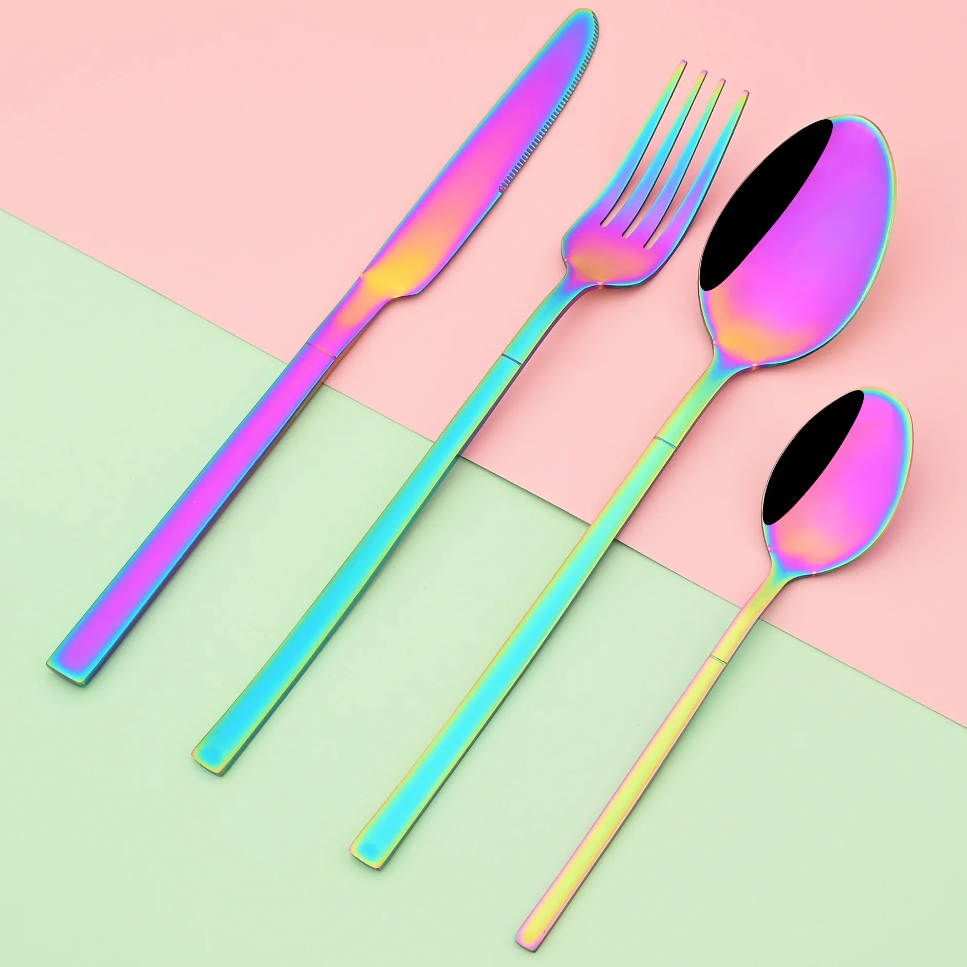 

Набор столовых приборов Zoseil из нержавеющей стали 4 предмета