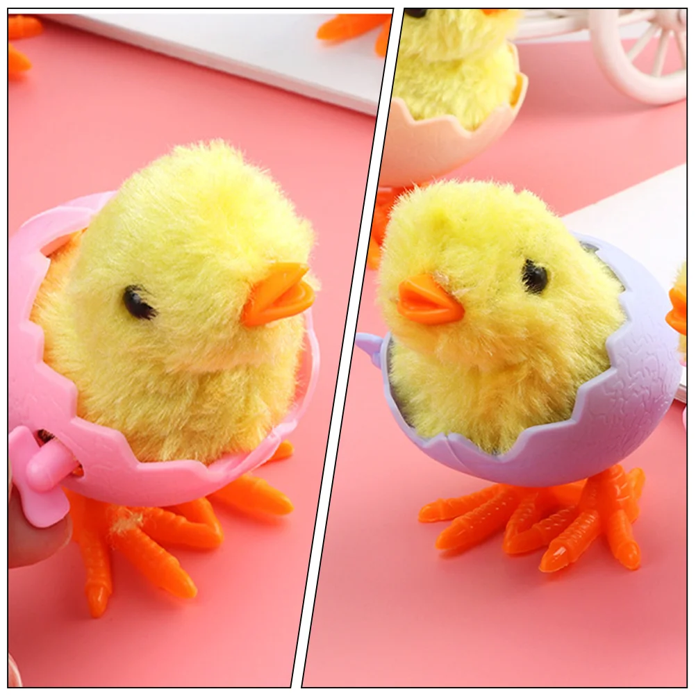 12 шт. заводная корзина для игрушек с курицей пасхальные корзины детей игрушки