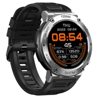 KOSPET TANK T1 PRO Smartwatch Rugged Outdoor Answer Dial Call Sport Fitness Tracker MIL-STD IP69 Waterproof Smart Watch for Men
