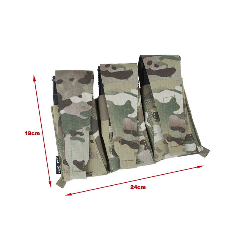 6094G3 Эластичная тройная сумка-коробка с лазерной резьбой