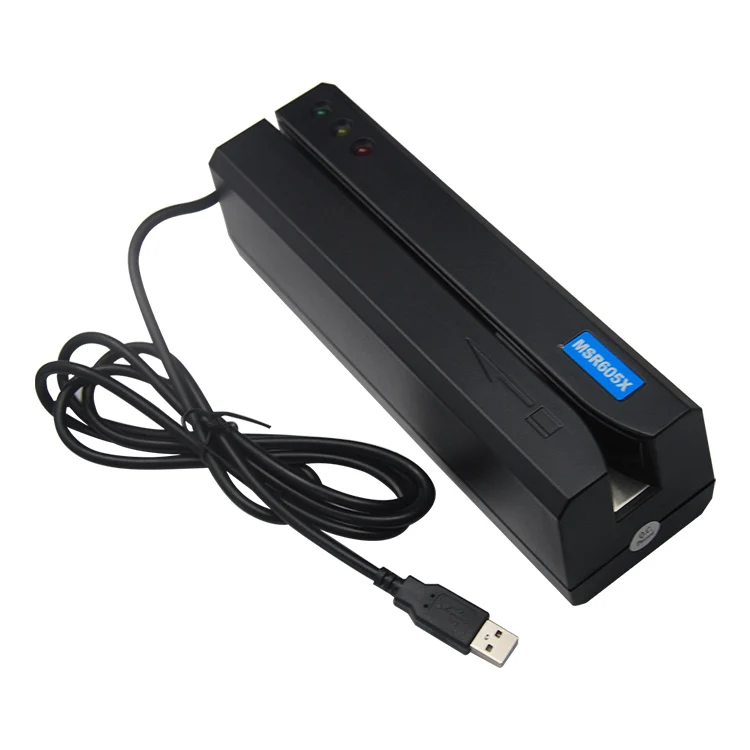 

Hot Selling MSR605X Magnetic Stripe Card Reader Writer Encoder USB HiCo Loco 3 Tracks
