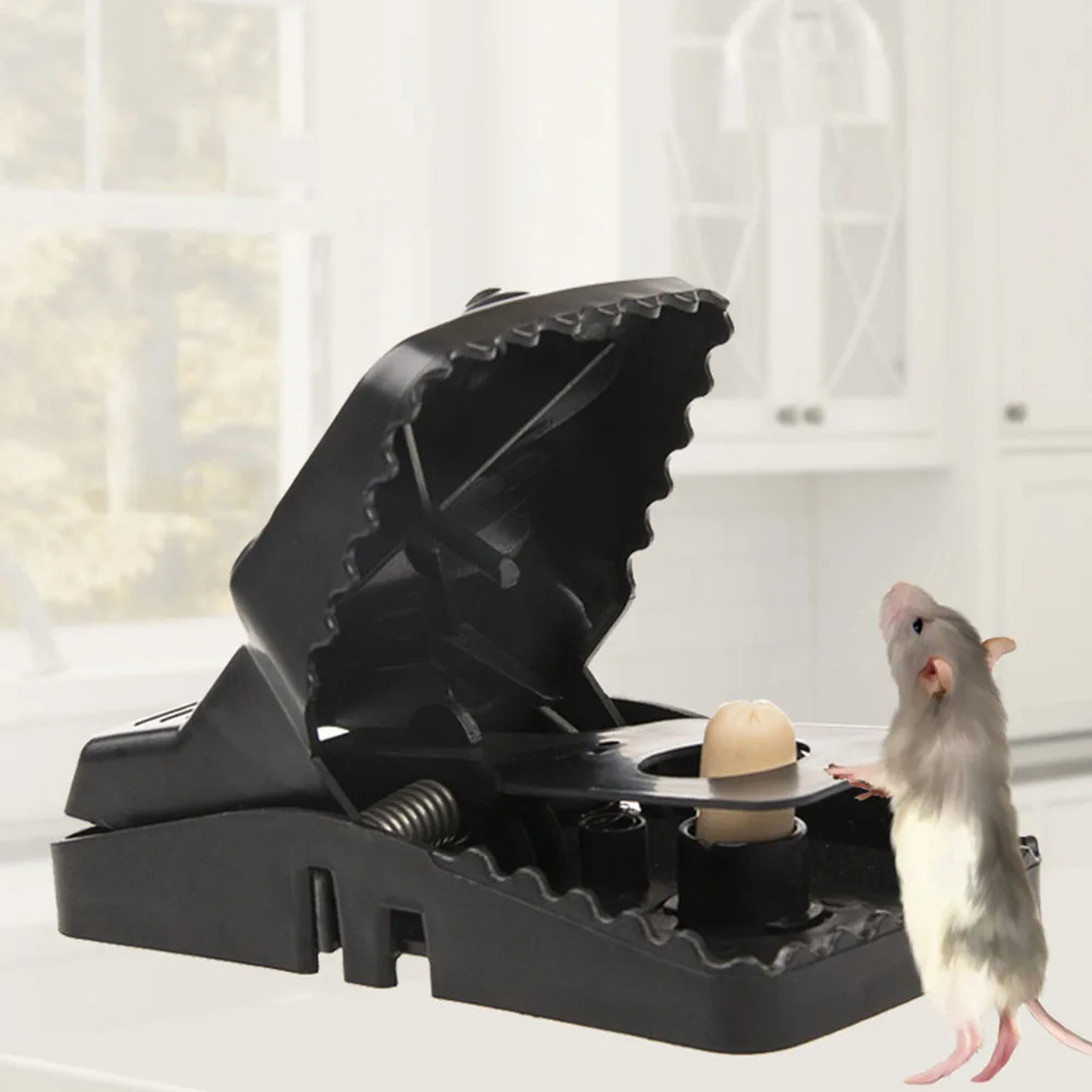 

Reusable Plastic Rat Traps Mice Mouse Traps Mousetrap Bait Snap Spring High Quality Rodent Catcher Pest Control Trap