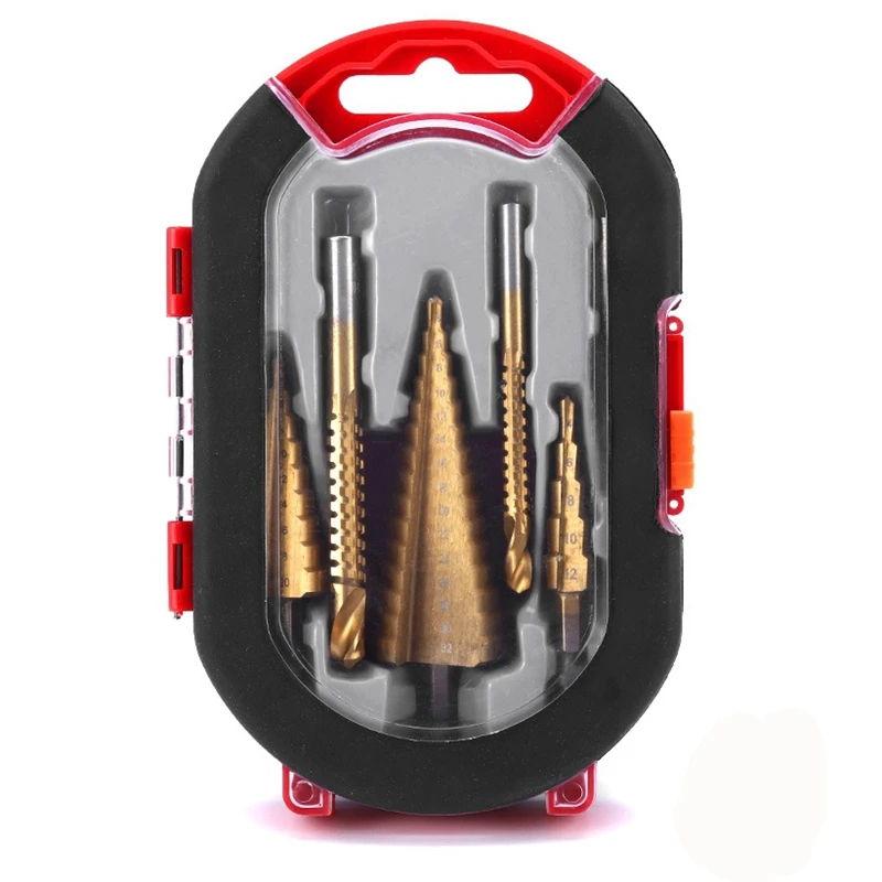 

Набор отверстий из быстрорежущей стали титана с-образным набором, 6 шт., 32 мм, режущий инструмент для сверления отверстий по дереву + 3,6,8 пильн...