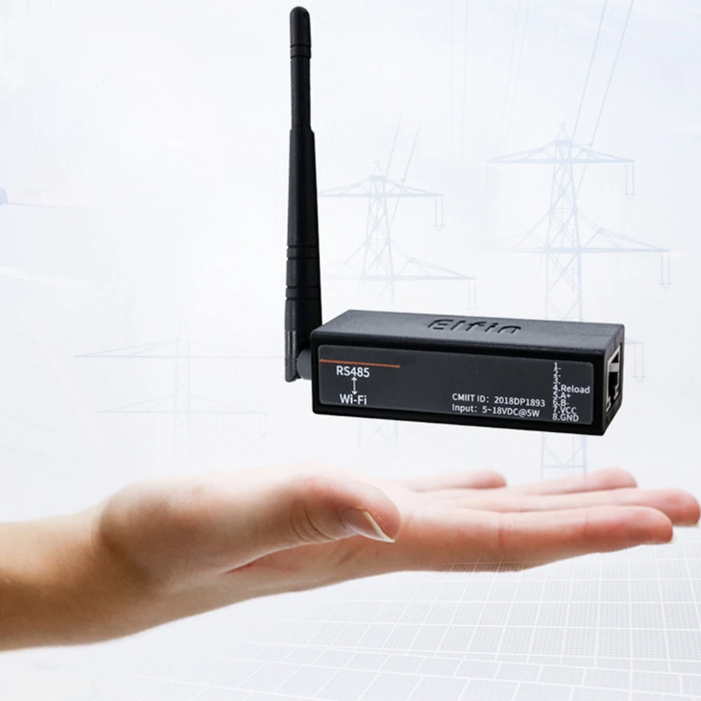 Серверный модуль с последовательным портом RS485 в WiFi
