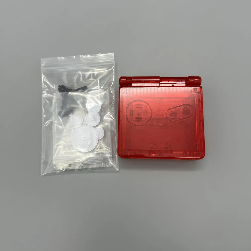 Высокопрозрачный красочный корпус для GBA SP для ремонта игровой консоли Gameboy Advance sp, поддержка оригинального экрана IPS (art.: 3920cf2fd3079) - 3920cf2fd3079