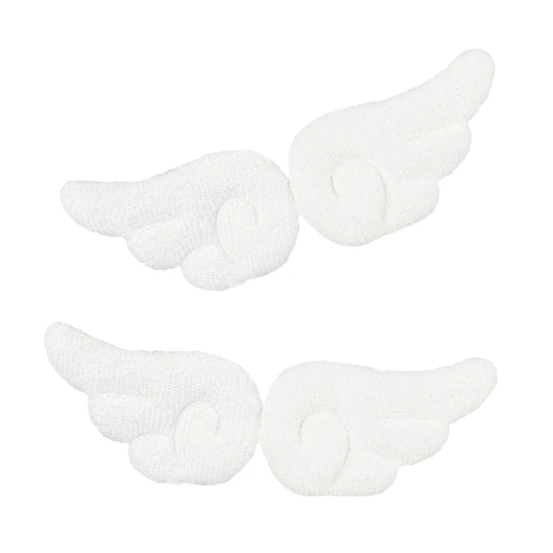 Музыкальный фестиваль заколка для волос с крыльями ангела на боковую челку