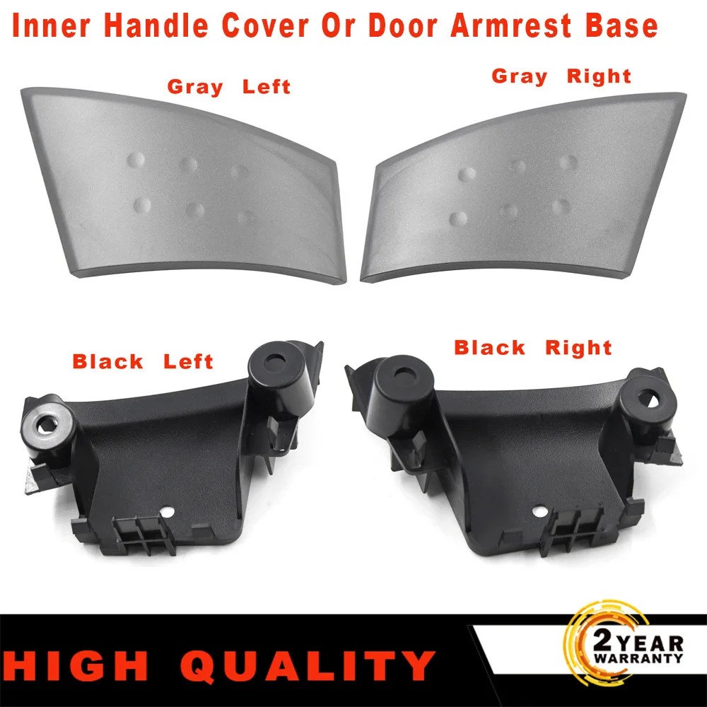 

New Car Inner Handle Cover For BYD F0 2008-2014 Door Armrest Base For Citroën C1 For Toyota Aygo For Peugeot 107 2005