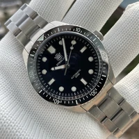 steeldive sd1965 classic dive watch for men sapphire pot lid bubble mirror swiss super blue luminous 200m waterproof wristwatch