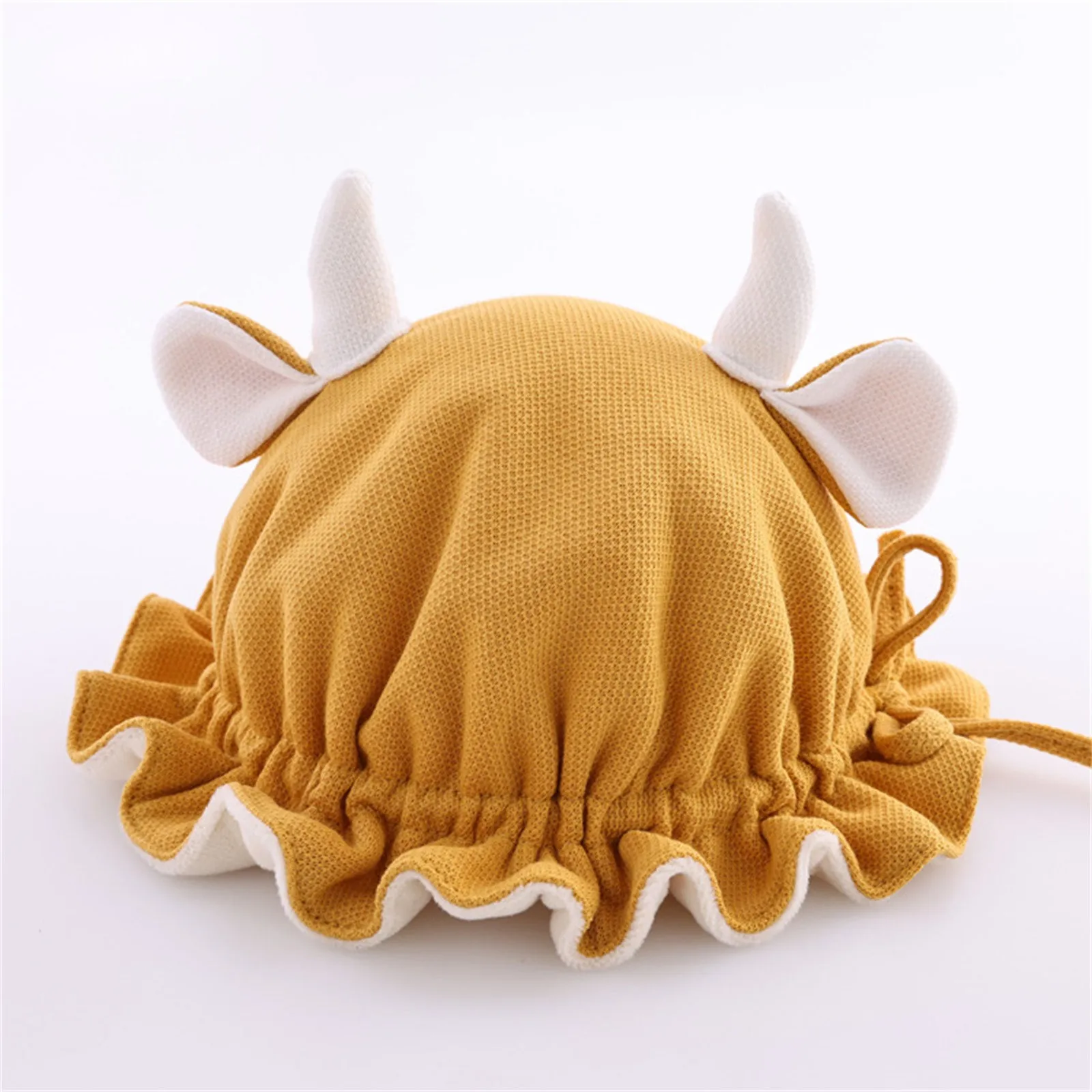 Плюшевая шляпа принцессы для новорожденных флисовая теплая мягкая шапка с