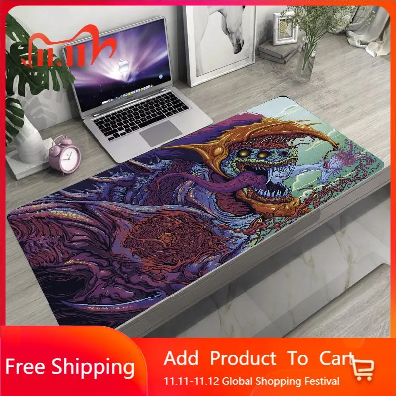 

MRGLZY Large Mouse Pad Gamers Notepad Comp Lock Game Pad Carpet Desktop Keyboard Carpet Work Padrgb mousepad diy custom mousepad