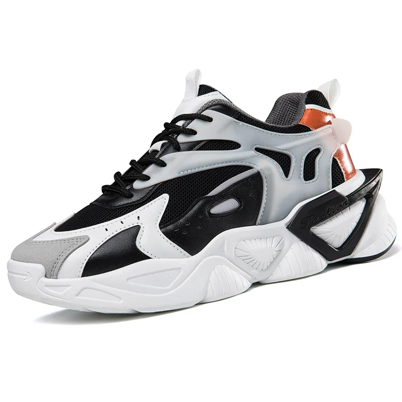 

2022 Spring Summer New Platform Height Men's Shoes Sneakers Korean Fashion Sports Shoes for Men