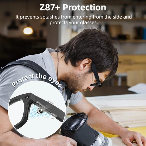 HIBLOKS прозрачные боковые щитки для Ray-Ban Meta