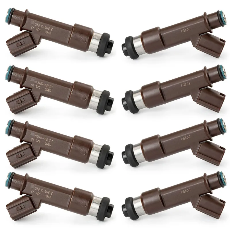 

Новые 8 шт. Топливная форсунка 23250-0F020 232090F020 2325050060 для Toyota Lexus "lundra" Sequoia 4runner GX470 LX470 4.7L V8