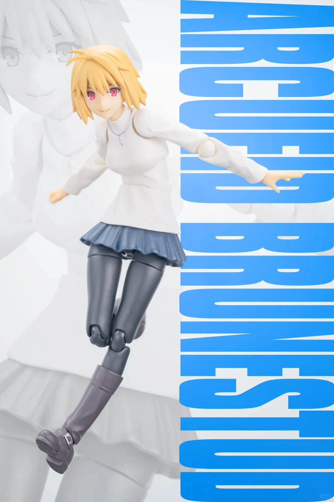 Фото TYCTOYS Max Factory GSC Figma 612 Tsukihime - Кусок синей стеклянной луны - Arcueid Brunestud Фигурка Модель игрушки в подарок №4