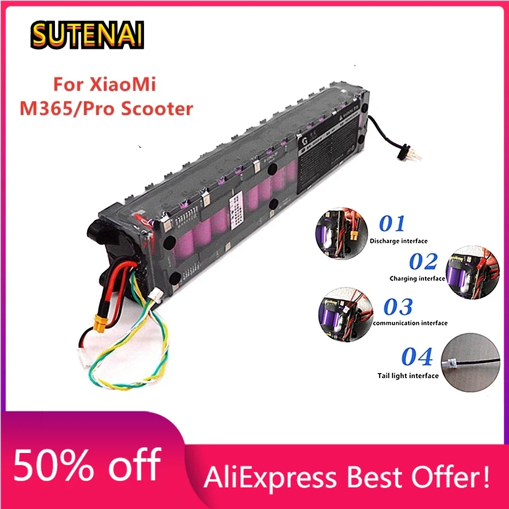

New Original 36V 7.8/10.5/14.4ah Battery For Special Battery Pack of Xiaomi M365 Pro Scooter 36V Battery 6600/7800 / 10500 mAh