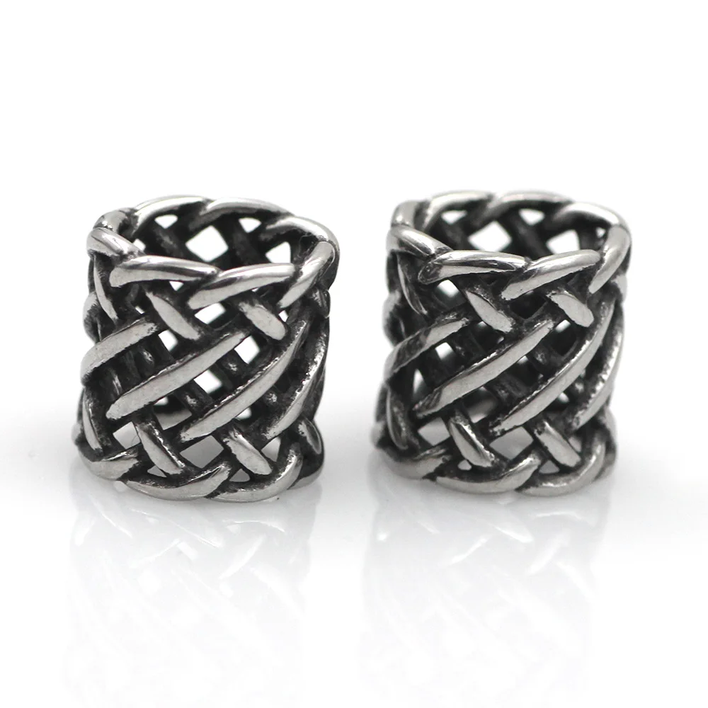 Wonlee Winle из нержавеющей стали 7 мм с большим отверстием для изготовления ювелирных изделий