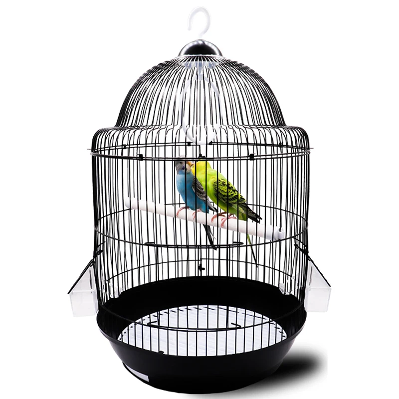 

Large Metal Bird Cage Outdoor Stainless Steel Feeder Travel Bird Cage Mesh Canaries Para Pajaros Pigeon Accessories
