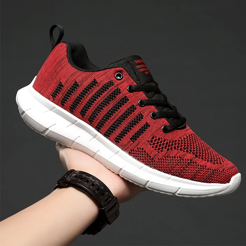 

Men's Sneakers 2022 New Breathable Mesh Outdoor Running Shoes Men's Shoes Men's Sports Shoes Size 39-47