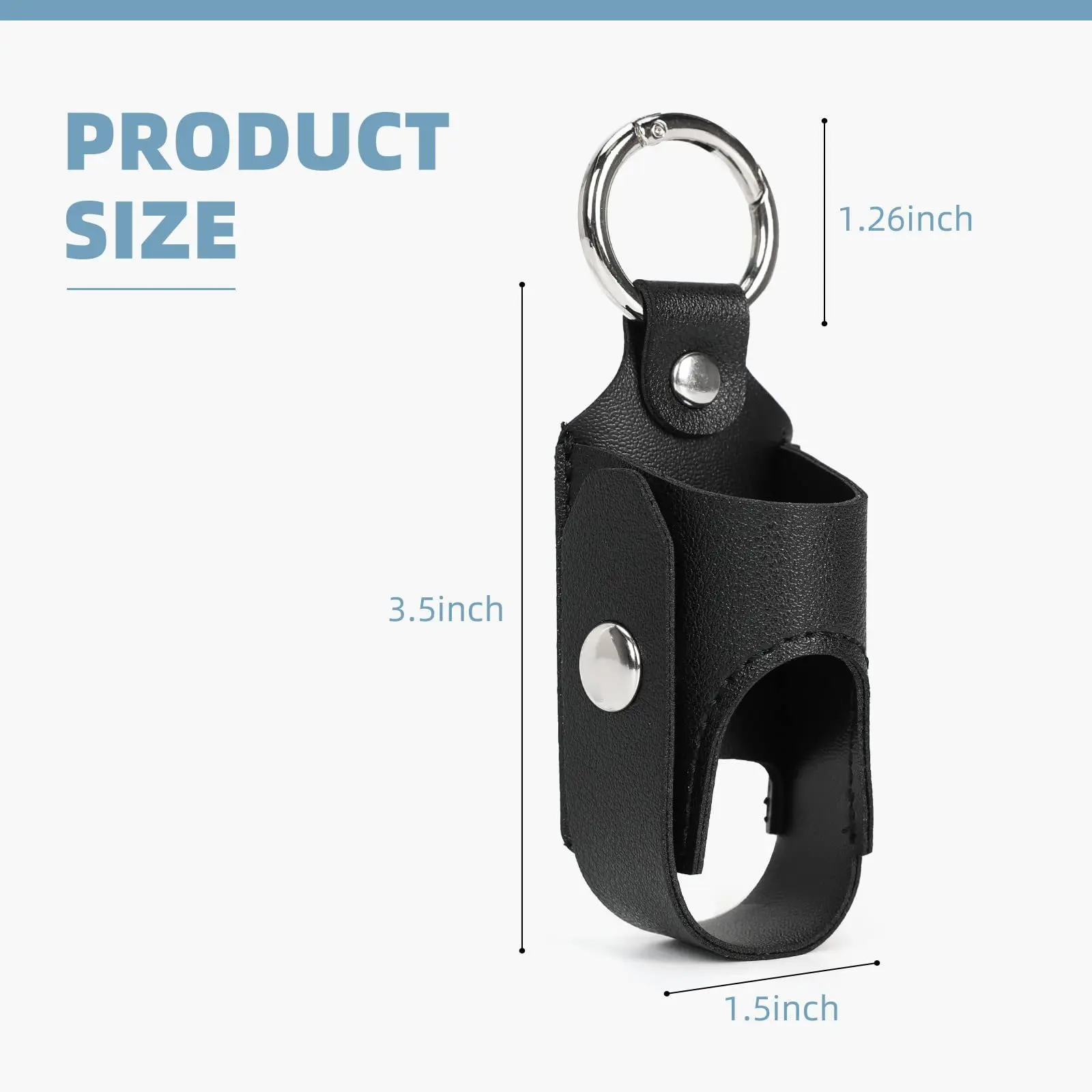 

Портативный чехол для ингалятора из искусственной кожи