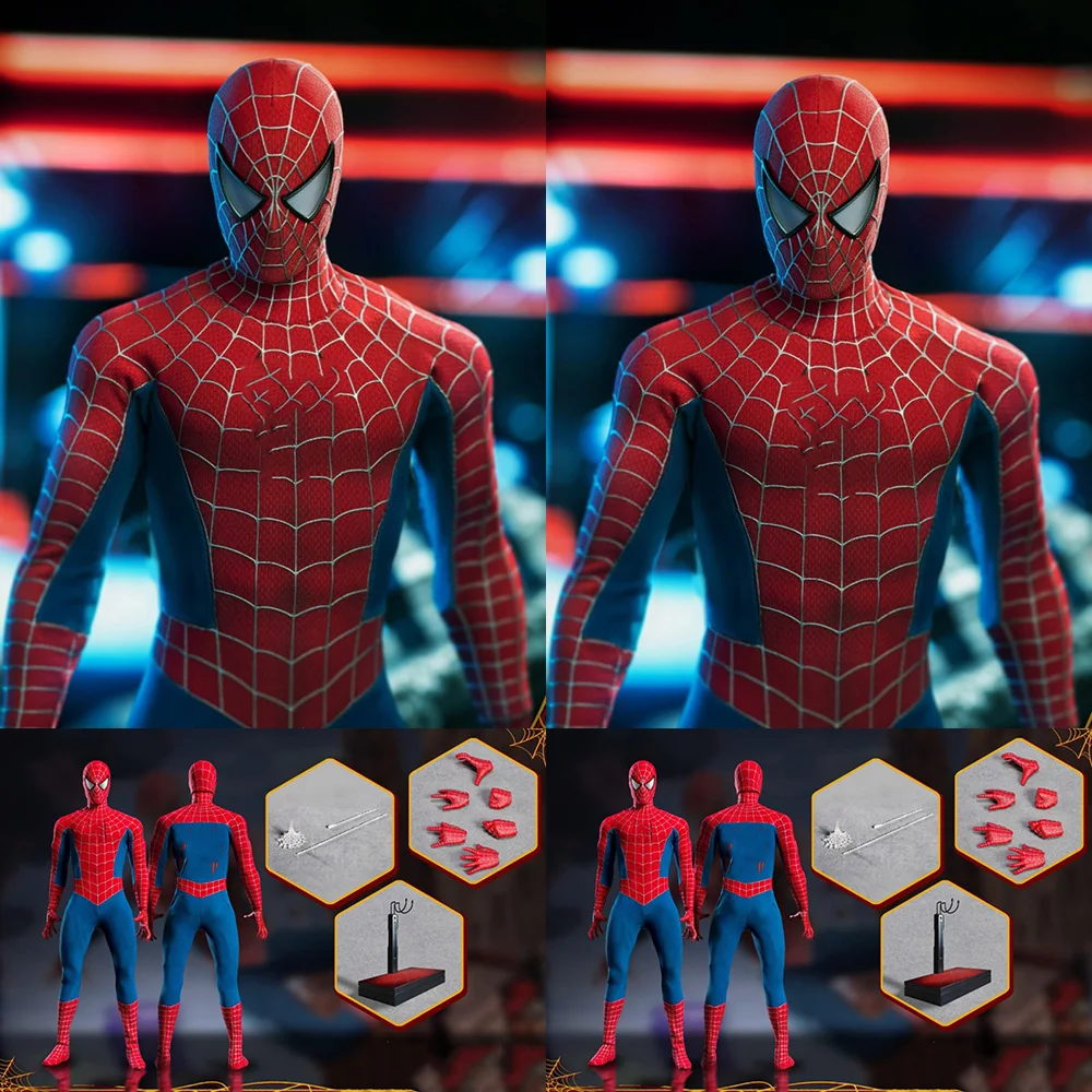 

ThunderToys TD2021A 1/6 Variant Spider Classic Comics Super Power Hero Battle Suit Version Tights Boy 12" Action Figure Model