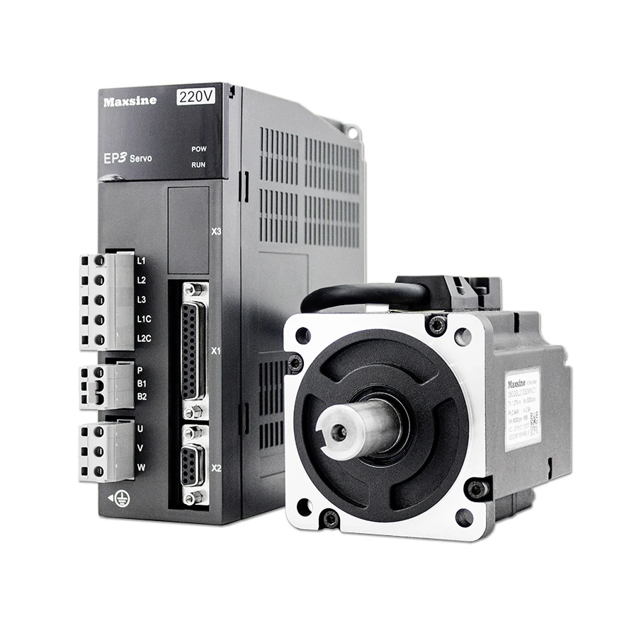 Серводвигатель Maxsine 130GSL15015 2,36 кВт, фланец 130 мм, 15 Нм, с приводом переменного тока, 220 В, сервопривод (art.: 3920cedbe95db) - 3920cedbe95db