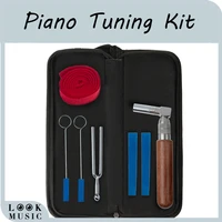 piano tuning kit with rosewood handle hammer rubber wedge mute tuning forkcase piano tools