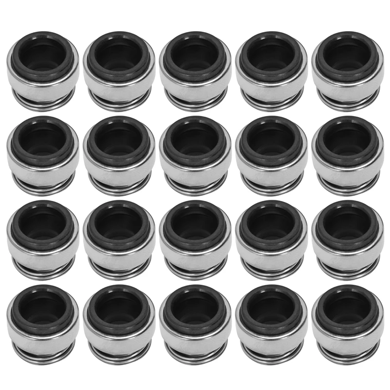 

20X 12Mm Coiled Spring Rubber Bellow Pump Mechanical Seal 301-12