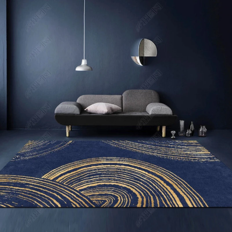 

Nordic Modern Luxury Carpet Creative Abstract Geometric Carpets Decoration Living Room Large Area Rugs Bedroom Decor Floor Mats
