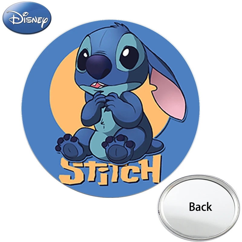 

Disney Cartoon Stitch Photo Mini Pocket Mirror for Baby Compact Portable Makeup Travel Purse Mirrors Cute 2022 NEW