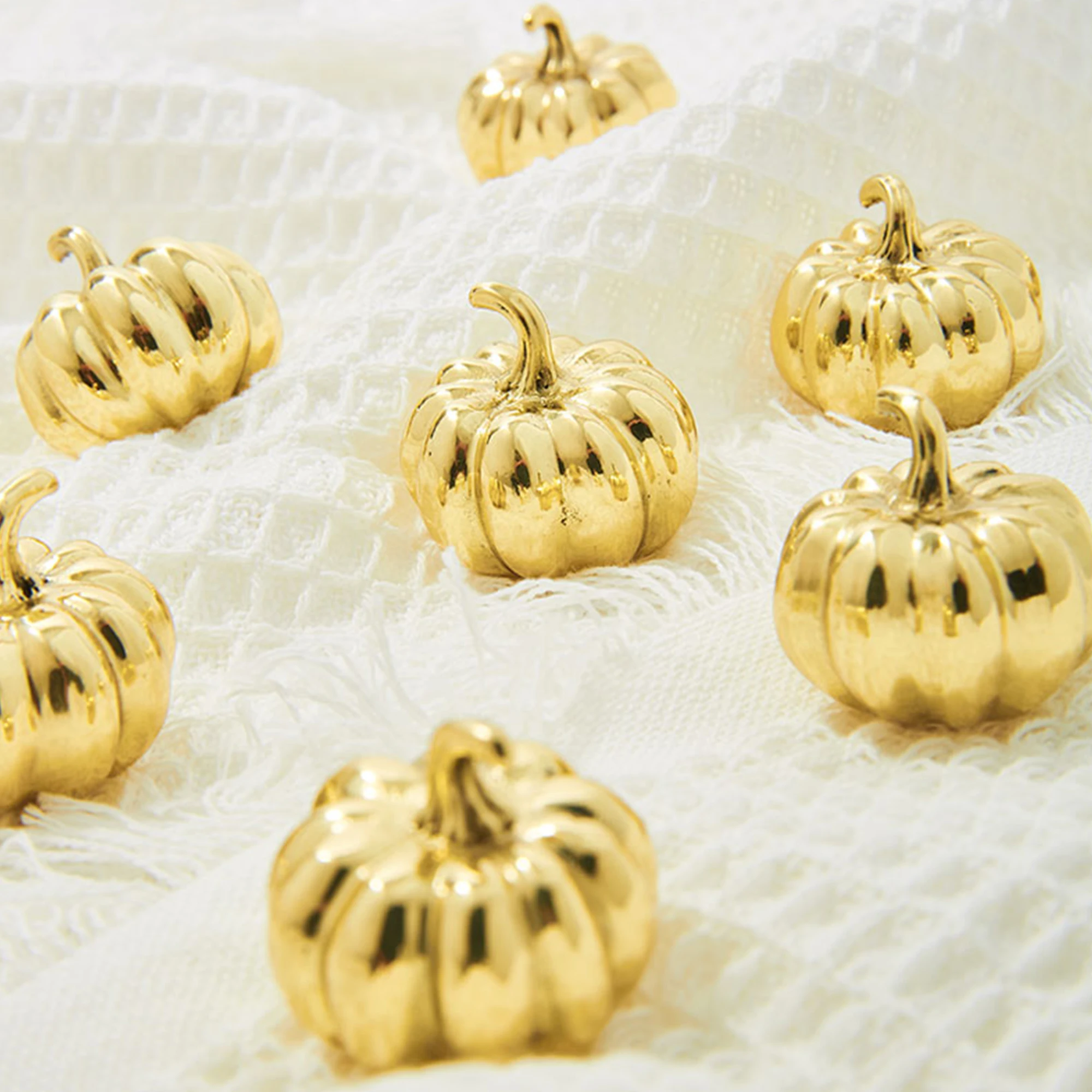 Яркая золотая мебельная ручка из твердой латуни в креативной форме тыквы-ангела для домашнего декора и мебели - фурнитура для шкафов, ящиков и дверных ручек.