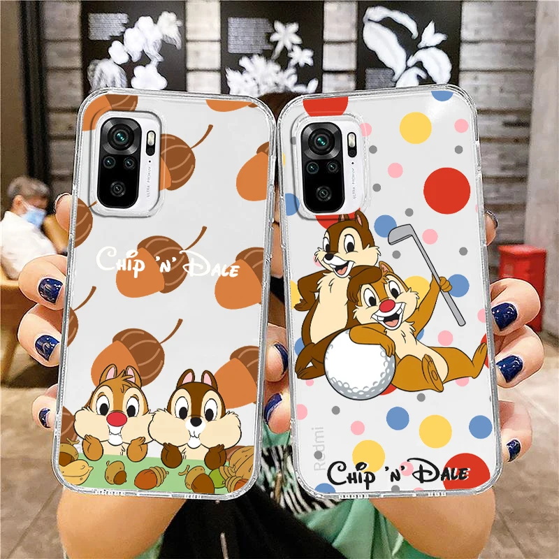 

Transparent Phone Case For Xiaomi Redmi Note 12 11E 11S 11 11T 10 10S 9 9T 9S 8 8T Pro Plus 5G Disney Bambi Cartoon Cover Capa