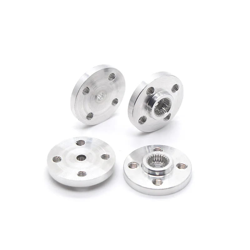 10 шт./лот алюминиевые металлические сервоприводы 25T круглые дисковые матовые