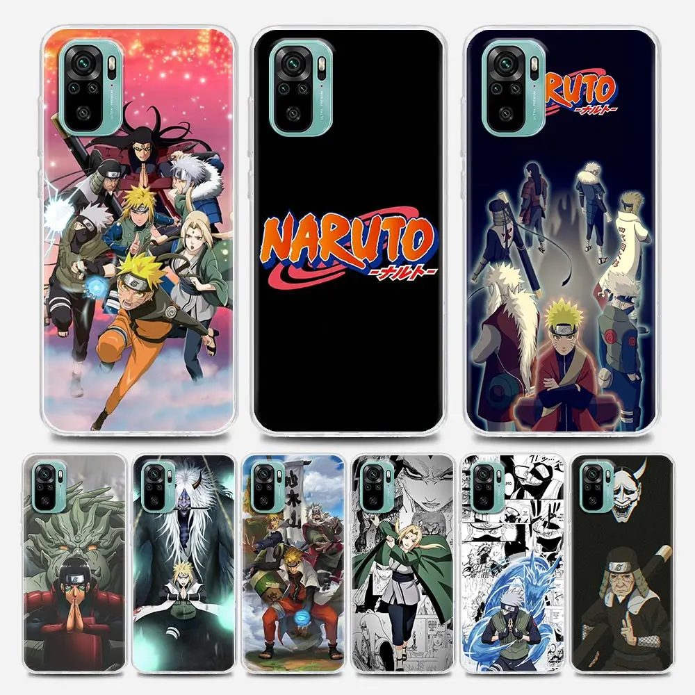

Anime Naruto Clear Redmi Case for Note 7 8 9 10 5G 4G 8T Pro 8 8A 7A 9A 9C K20 K30 K40 Y3 10X 4G Silicone