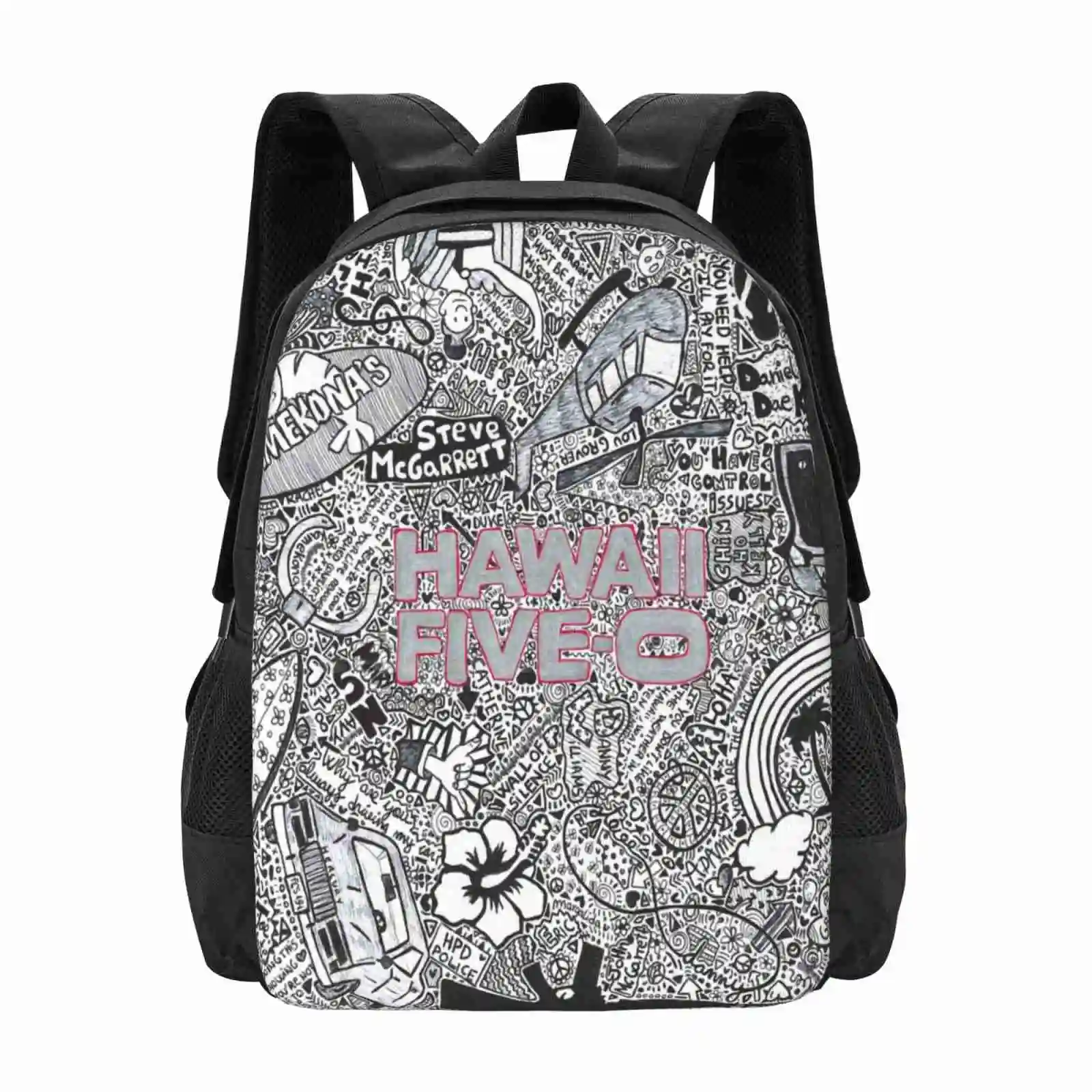 

Hawaii Five-0 Backpacks For School Teenagers Girls Travel Bags Hawaii Five O Steve Mcgarrett Alex Oloughlin Caan Daniel Dae Kim