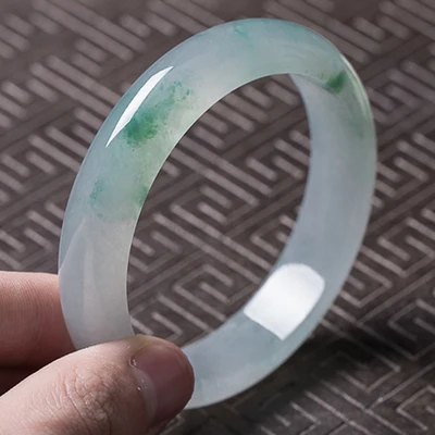 

Zheru ювелирные изделия натуральный изумруд из Мьянмы светильник-цветной зеленый цветок 54 мм-64 мм браслет элегантные принцессы ювелирные изд...