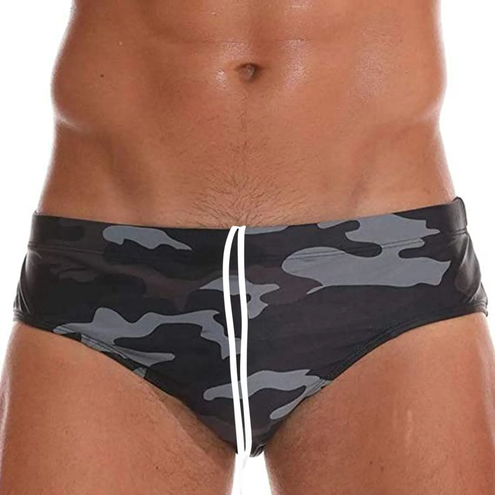 

ShortsSpandex Polyester DrawstringPoolMale Swimwears brazilian panties