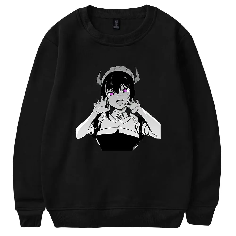 

Свитшот Saikin Yatotta ga Ayashii, уникальный пуловер, уличная одежда с круглым вырезом, аниме, модная одежда унисекс с длинным рукавом