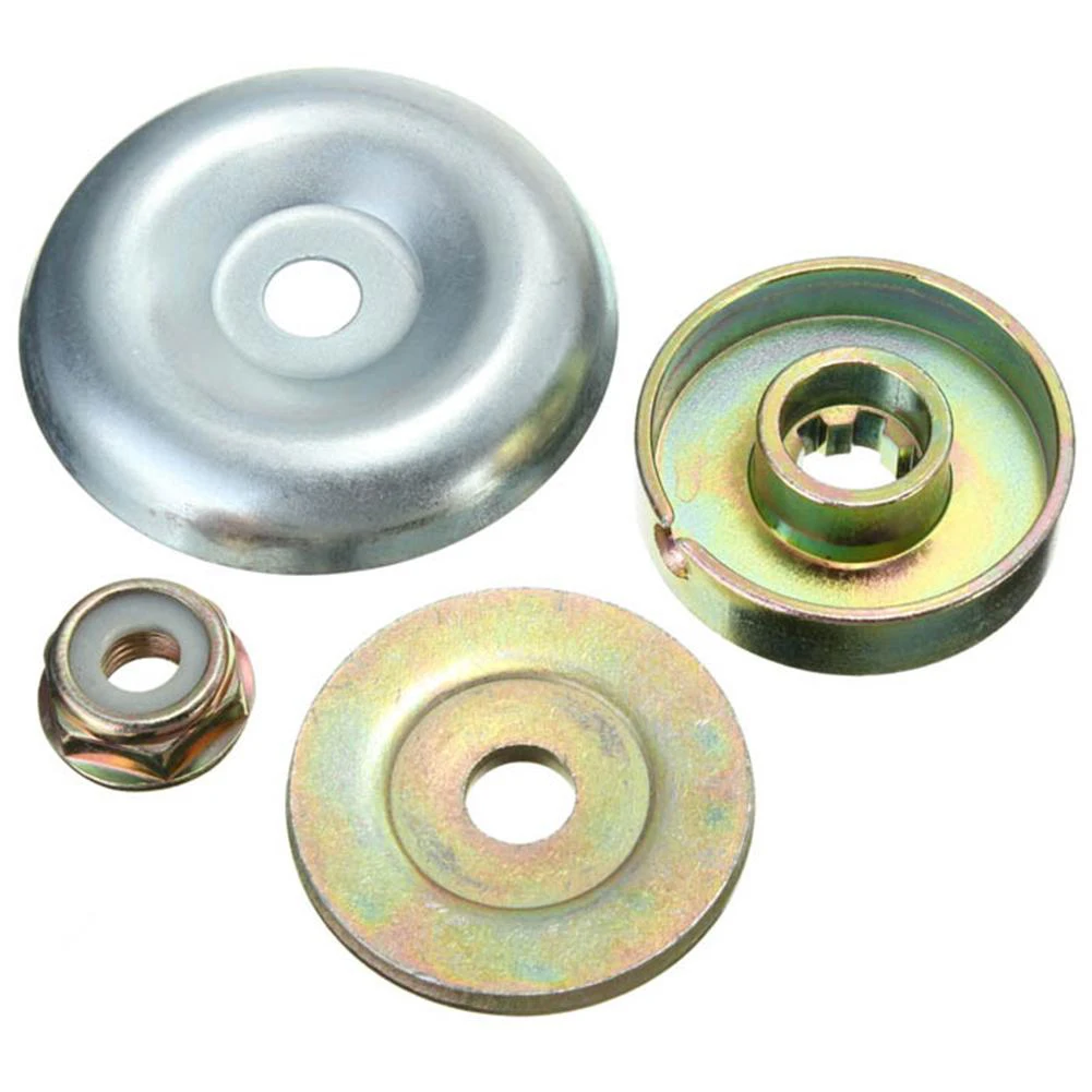 

4pcs Metal Gearbox Blade Nut Fixing Kit Replacement For Strimmer Brusher Cutter Tools Lawn Mower Spares Accessories