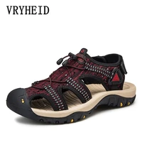 vryheid 2022 new summer mens sandals platform gladiator luxury beach wading shoes non slip outdoors sport casual hiking size 48