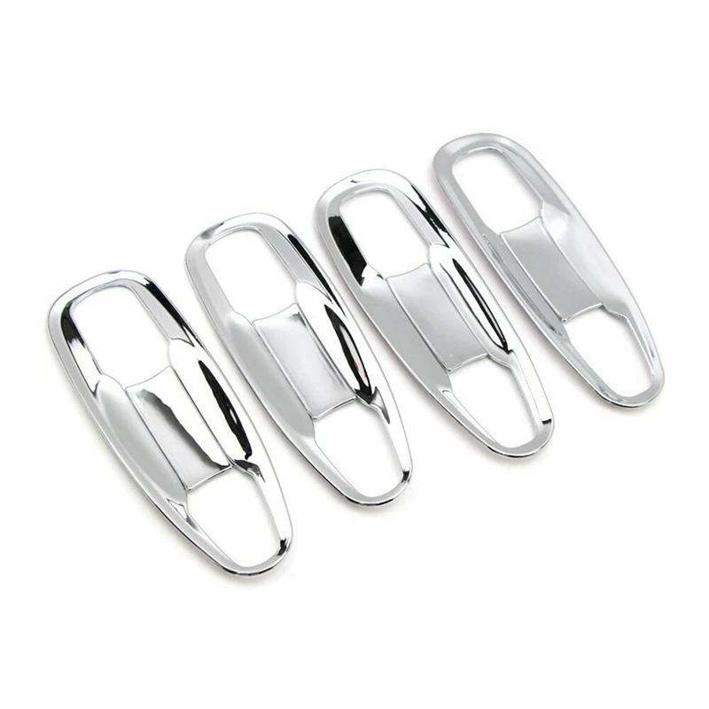 8 шт./компл. Автомобильная хромированная крышка дверной ручки из АБС-пластика для