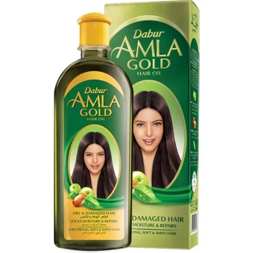 Весеннее травяное масло для волос Dabur Amla Gold ухода за волосами 200 мл |