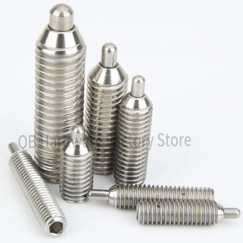 

10 Pcs QB518 Factory Directly Sale High Quality Stainless Steel Thread Spring Plunger