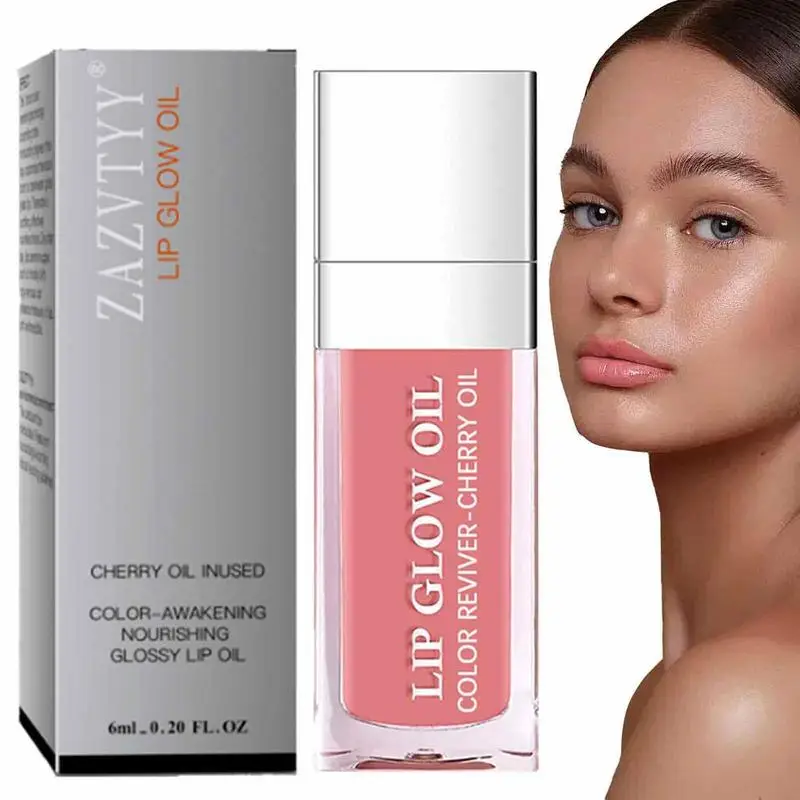 

Пикантное масло для губ 6 мл, увлажняющее пухлящее пальто для губ, блеск для губ, тонированные губы, пухлатые женские губы, блестящее масло