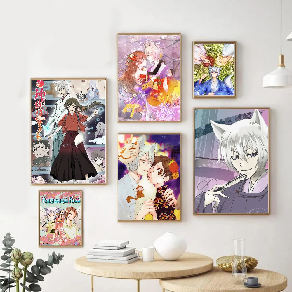 Kamisama Kiss аниме классические винтажные постеры HD качество настенные