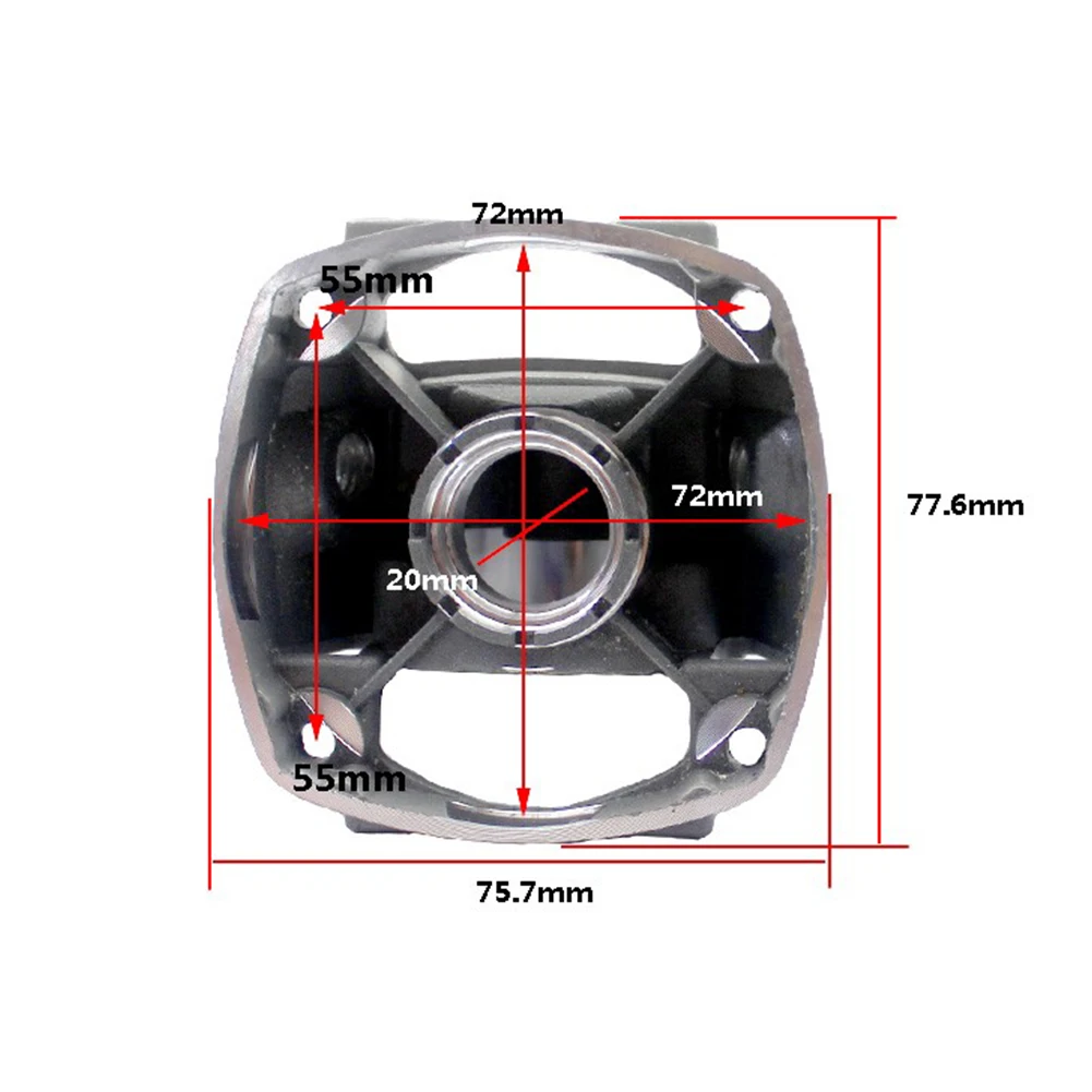 

1PC Angle Grinder Head Shell Silver Aluminum For GWS6-100 Replace Damaged Worn Old Parts Angle Grinder Accessories